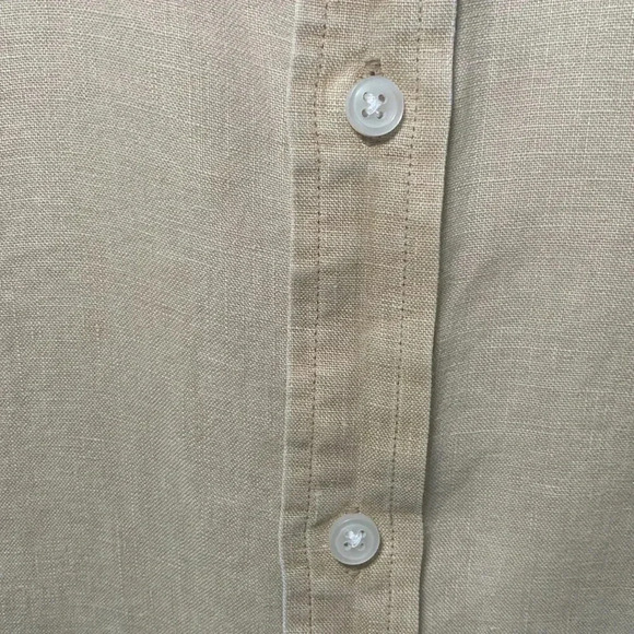Club Room 100% cotton button-down, long sleeve men’s style shirt size XL - Picture 3 of 7